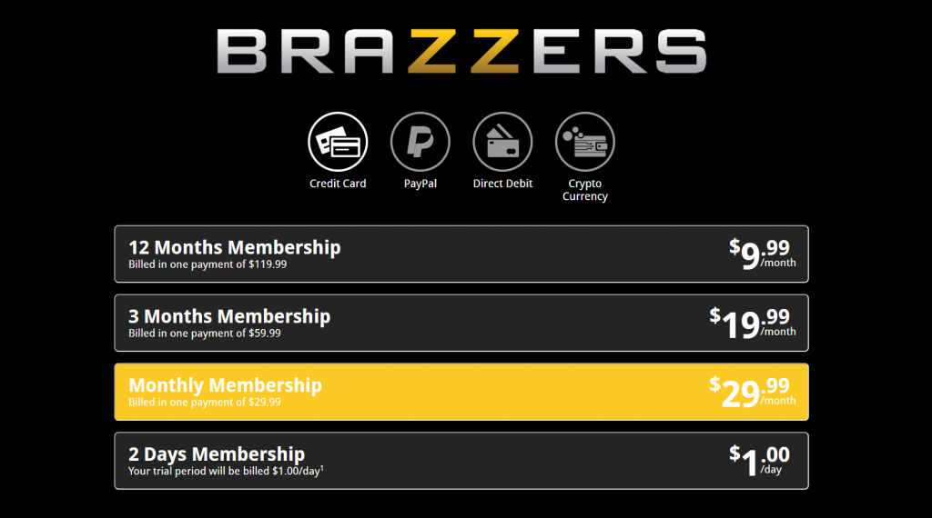 Brazzers Membership Price