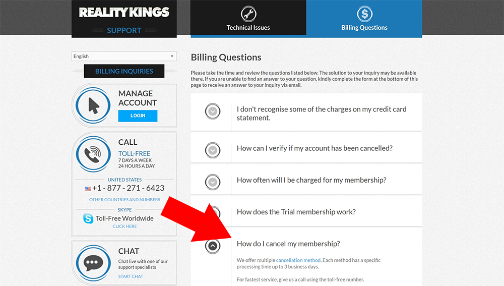 Reality Kings Customer Service