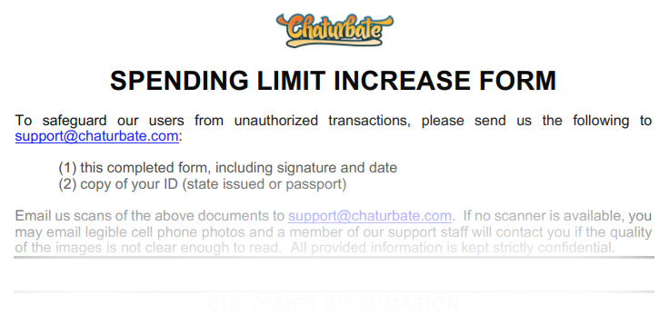 Free Chaturbate Tokens - Fill Out The Form